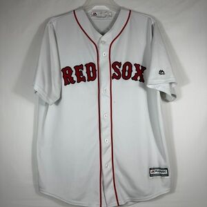 Chris Sale Boston Red Sox Majestic MLB Jersey White Cool Base Men’s Size Large